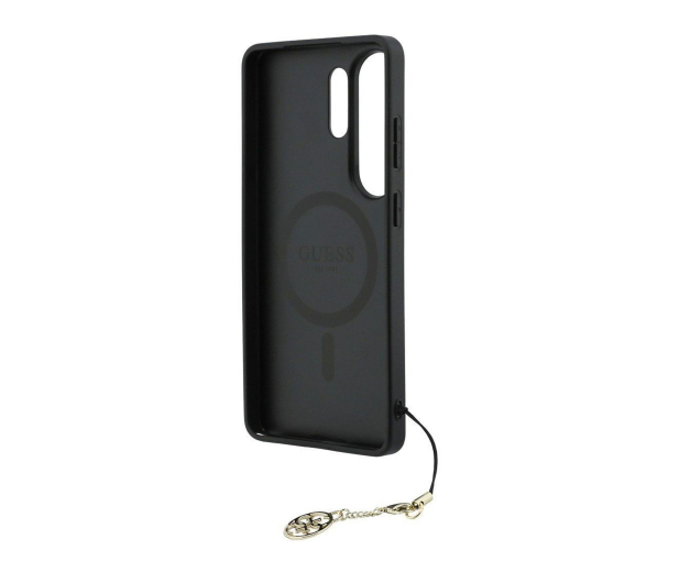 Guess Etui Classic Logo Charm MagSafe do Galaxy S26 Ultra czarny - 1522698 - zdjęcie 3